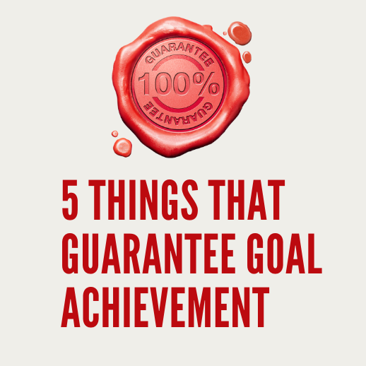 5 Things for Goal Achievement Webinar